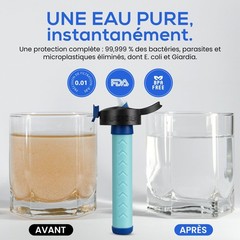 Reusable Water Bottle with Water Filter, Non Drinkable, 650ml | Ak…