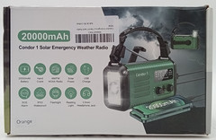 20000mAh/ 74000mWh Hand Crank Emergency Radio AM/FM/NOAA Weather