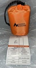 Emergency Sleeping Bag – Ultralight, Waterproof Mylar Thermal Pack of 1