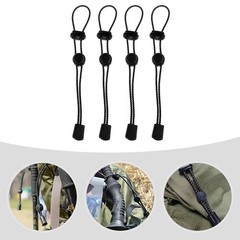 4Pcs Adjustable Trekking Pole Holder Straps Climbing Stick Elastic Rope