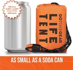 Emergency Survival Tent 2 Person Mylar Shelter