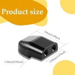 2PCS Deer Whistles for Car, Automotive Deer Warning Whistle Devices with