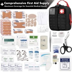 Everlit 250 Pieces Survival kit Outdoor Emergency Survival Kit