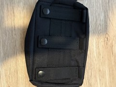 2 Pack Tactical Molle GP Admin Pouch Multipurpose Waist Belt Pouch Black NEW