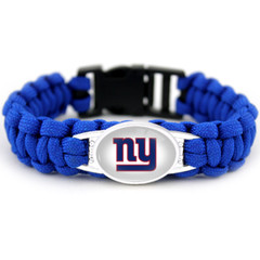 NEW YORK GIANTS Football Paracord Bracelet NEW MIP