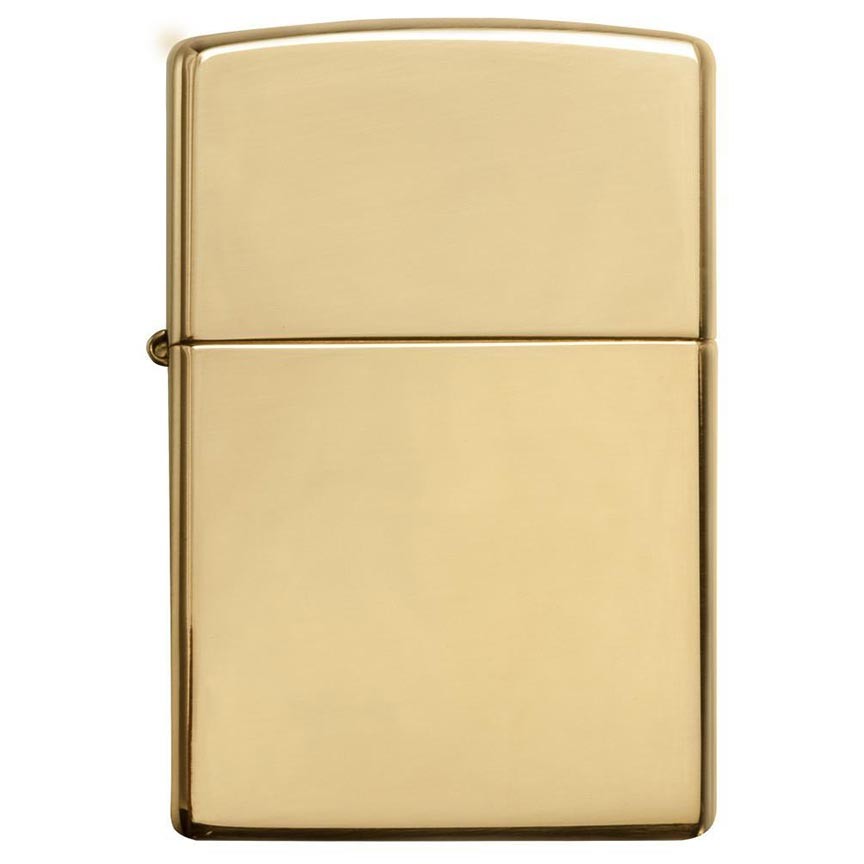 Zippo Armor High Polish Brass Pocket Lighter
