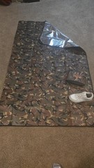 60x82in Insulated Thermal Survival Blanket – Reflects 90% Body Heat, Waterproof
