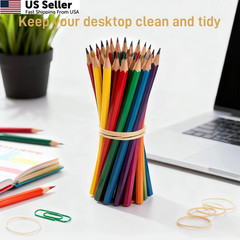 1100Pcs Rubber Bands Size #16 Rubberbands Light Brown Elastics