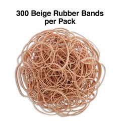 Staples Rubber Bands Size #54 Assorted Colors 1/4 lb Bag Mid‑Size Economy Bands
