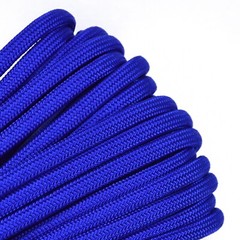 Electric Blue 550 Paracord – 50 Feet – USA Made – Veteran Owned Seller