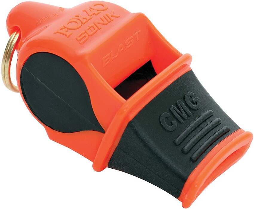 Fox 40 Sonik Blast CMG Emergency Survival Whistle Blaze Orange/Black – 9203-3308