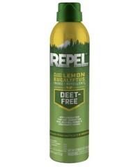 Repel-Plant-Based-Lemon Eucalyptus Mosquito/Insect Repellent-Oil-Aerosol-4oz