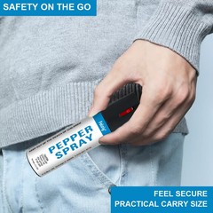3 Pack Pepper Spray Keychain – Maximum Strength OC Spray Self Defense
