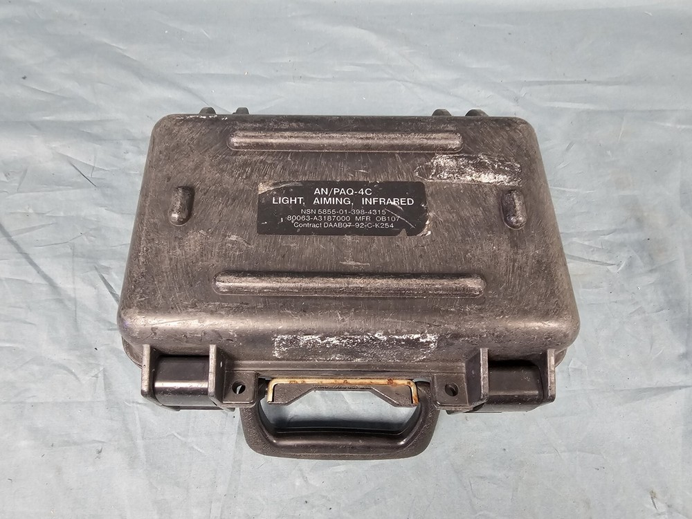 Starlight AN/PAQ-4C 11x9x5 SC-045061 Aiming Laser Hard Case Gun Dry Box Camera