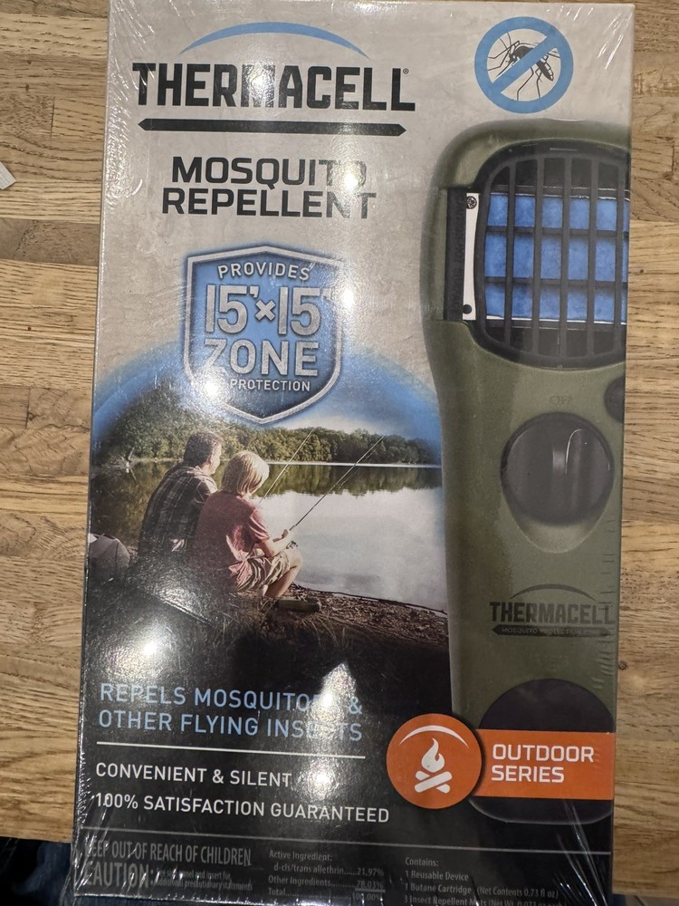 Thermacell Mosquito Repellent Appliance MR-GJ Outdoor Hunting Camping New
