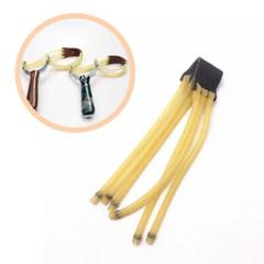 1PC Tactical Hunting Shooting Slingshot Latex Rubber Tube Band Catapult Bungee