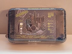 GUIDESMAN OUTDOOR SURVIVAL KIT ( NEW ) HARD PLASTIC CASE