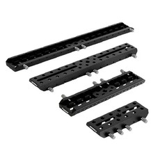 black 60 degree slot 75 degree 44mm wide VIXEN standard dual purpose metal plate