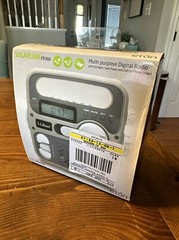 SOLARLINK FR360 Emergency Weather Radio Flashlight Solar Power USB PORT LL BEAN