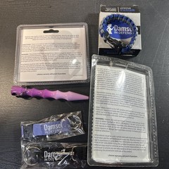 Damsel in Defense .5 oz Pepper Spray, Alarm, Writ Whistle and Striking Tool P826