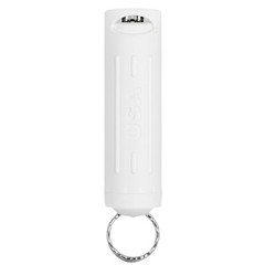 POLICE MAGNUM Keychain Pepper spray Self Defense- 1 Pack .50oz White Flip Top OC