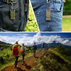 Stainless Steel High Decibel Outdoor Life-Saving Emergency Whistle (Three Tub…