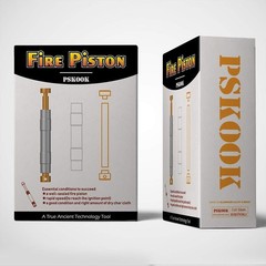 Metal Fire Piston – Survival Tool for Campers, Preppers & Science Education