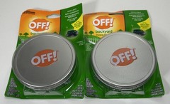 Lot of 2 Off! Backyard Mosquito Coil 3 Coils Each (6 Total Coils)-NEW