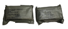 QTY (2) USGI Military First Aid Tactical Combat Bandage US Army Field Dressing