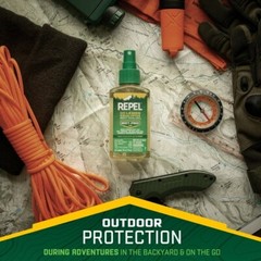 REPEL Eco-Friendly Lemon Eucalyptus Mosquito Repellent Spray – 4 oz (4 Pack)