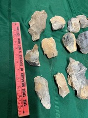 Vinton county Ohio flint Rock, Steel Striker, Fire Starter, Bushcraft, Survival