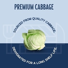 Harmony House Foods Dehydrated Cabbage Flakes – Air Dried Vegetables 1.5 oz