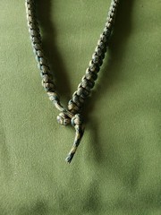 NEW- Handmade – Paracord 550 – Lanyard w/break-away clip- Blue/Green/Multi – 28″