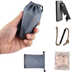 Survival Fire Starter Kit – Ferro Rod & Magnesium Fire Starter Compact Solo Stov