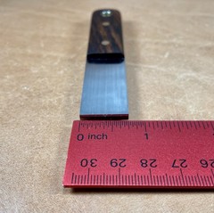 Bushcraft Striker Firesteel Scraper For Ferro Rod Carbon Steel Cocobolo Handle