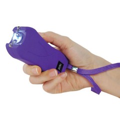 Runt-Pepper Shot Rechargeable Stun Gun OC Pepper Spray Combo Women Self Defense