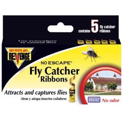 Bonide 46120 Revenge No Escape No Dry Out Fly Catcher Ribbons (Pack of 20)