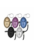 2Pack Safe Sound Personal Alarm Keychain With LED Light, 140DB Emergency