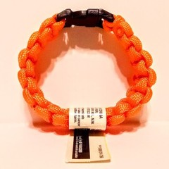 Everbuilt 550 Paracord 7 Strand Large Orange Survival Bracelets – Lot Of 104