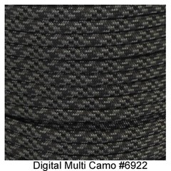 Digital Multi Camo Paracord 1000 Foot 550 lb 7 Strand Camping Survival Rope