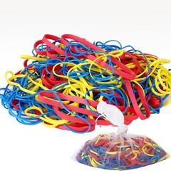 405 pcs assorted size rubber bands 0.68lbs Elastic Colored Assorted Size
