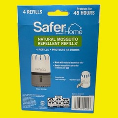 Safer Home Natural Outdoor Mosquito Repellent & 4 refills (UZ)