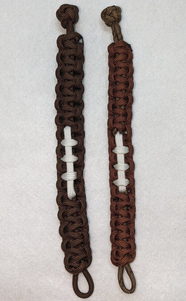 Paracord Bracelets Choose Your Favorite(s) Football Stich Fits 8 1/2 in. Wrist
