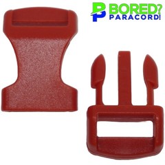 1/2″ Red Paracord Buckles – ½» Buckle Comfortable, and Perfect for Crafting