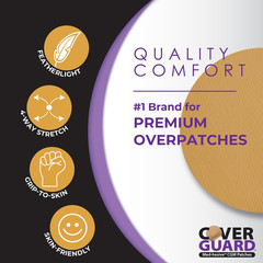 CGM Overpatch | Freestyle Libre 3 | Tan Full Coverage Design| 25-Count | Waterpr