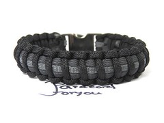 Paracord Survival Bracelet – Men Bracelet – Width: 2cm – Paracordforyou2