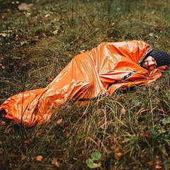 Emergency Sleeping Bag, Survival Sleeping Bag, Survival Bivy Bag First Aid Rescue…