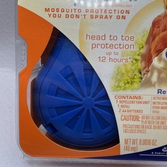 Off! Clip-on Fan Circulated Mosquito Repellent w/ 1 Refill New