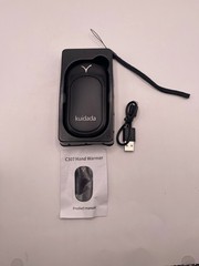 Kuidada C307 Electric Hand Warmer Black Adjustable Heat Reusable 7hr Camping