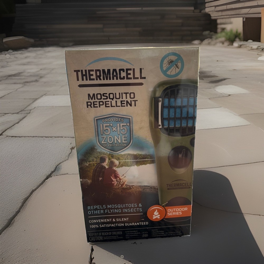 THERMACELL OUTDOOR MOSQUITO REPELLENT 15’x15′ ZONE MR-GJ NEW